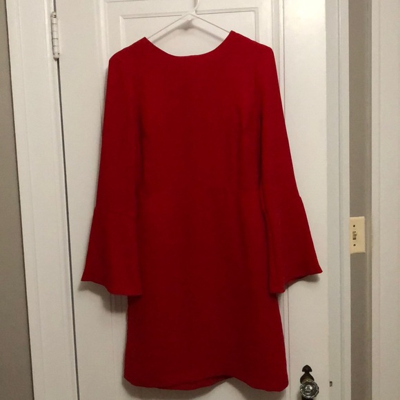 Banana Republic bell sleeve tie back dress - Picture 2 of 4